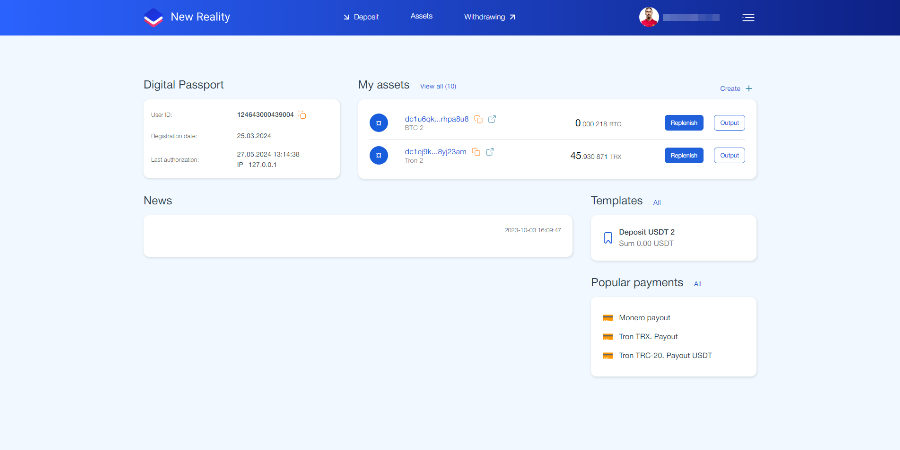  New Reality Wallet